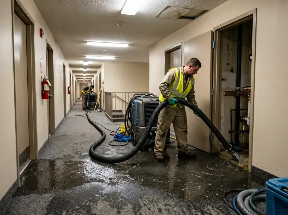 multi-unit-apartment-hallway-f-005 — frequently asked questions, Emergency Burst Pipe Water Extraction & Removal in Foley, MN